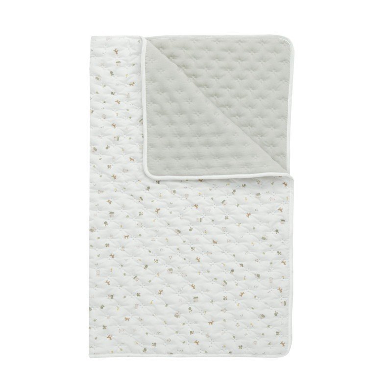 COLCHA BOUTI COLECHO 100X80X1CM HOUSE MINT