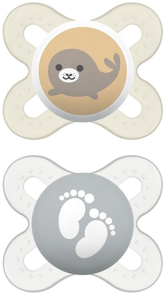 MAM CHUPETE START 0+ LATEX 2 UNDS MARFIL