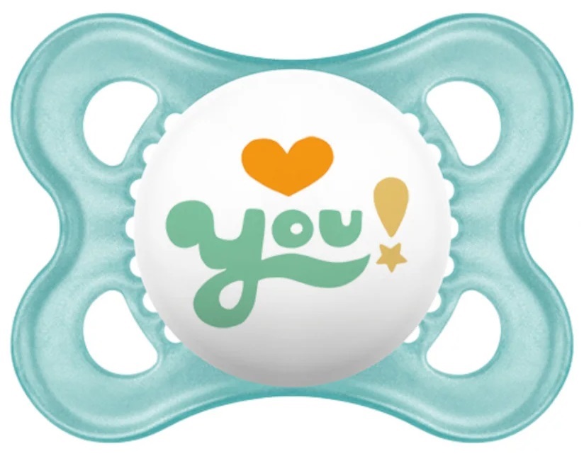 MAM CHUPETE ORIGINAL 0M+ LATEX GRIS 2UN