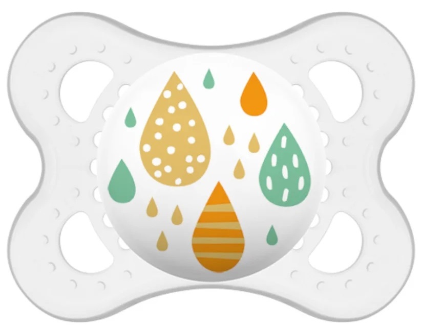 MAM CHUPETE ORIGINAL 0M+ LATEX GRIS 2UN