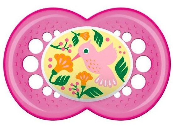 MAM CHUPETE ORIGINAL 16M+ SILIC 2UND Rosa