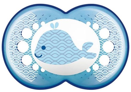 MAM CHUPETE ORIGINAL 6M+ LATEX AZUL