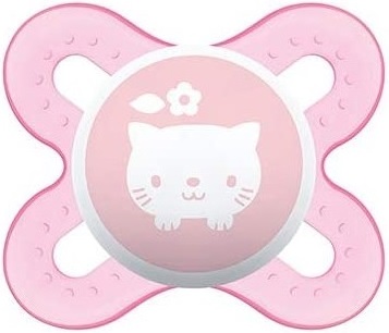 MAM CHUPETE START 0+ SILIC 2 UNDS ROSA