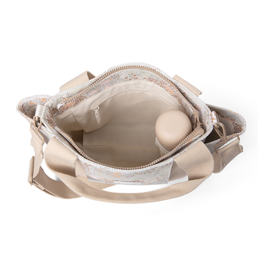 BOLSO MATERNIDAD PANERA POETRY PRINT BEIGE (copia)