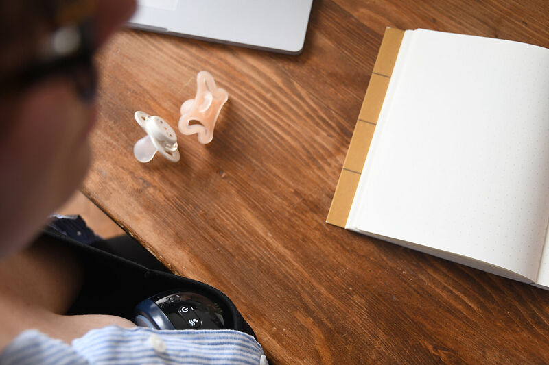 EXTRACOR DE LECHE MATERNA MANOS LIBRES NIGHT BLUE