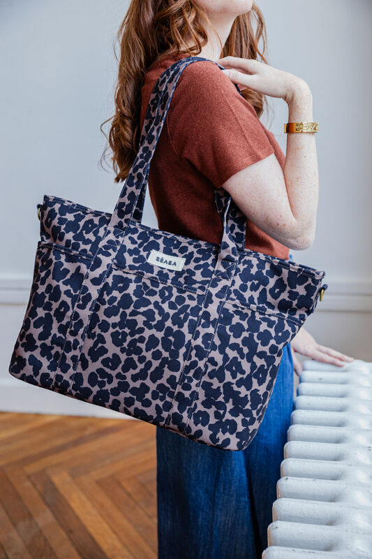 BOLSO MATERNAL MADRID LEOPARD