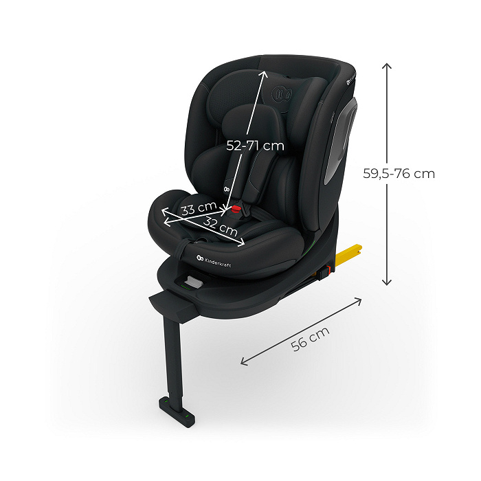 AUTOSILLA I-360 2 PLUS Black