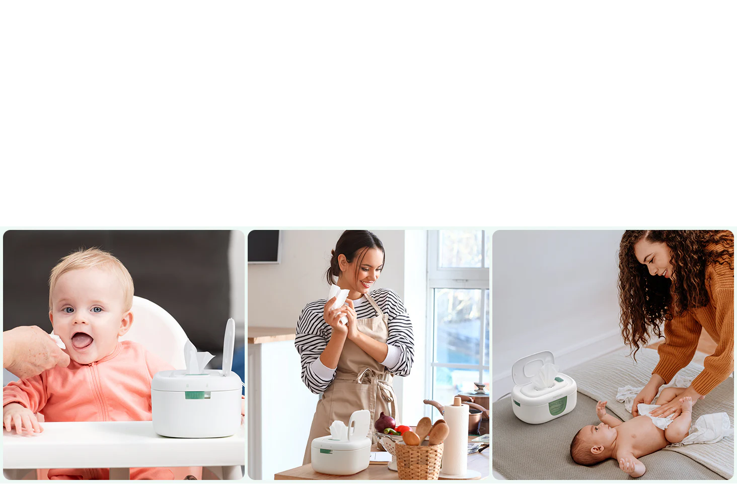 MOMCOZY CALENTADOR TOALLITAS HUMEDAS WW01 UNICO BLANCO