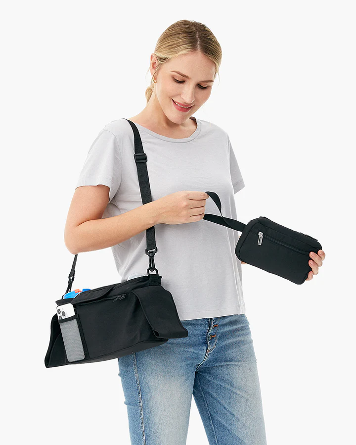 MOMCOZY BOLSO ORGANIZ.CARRO TODO EN 1 SZ001 36x13x7 CM NEGRO