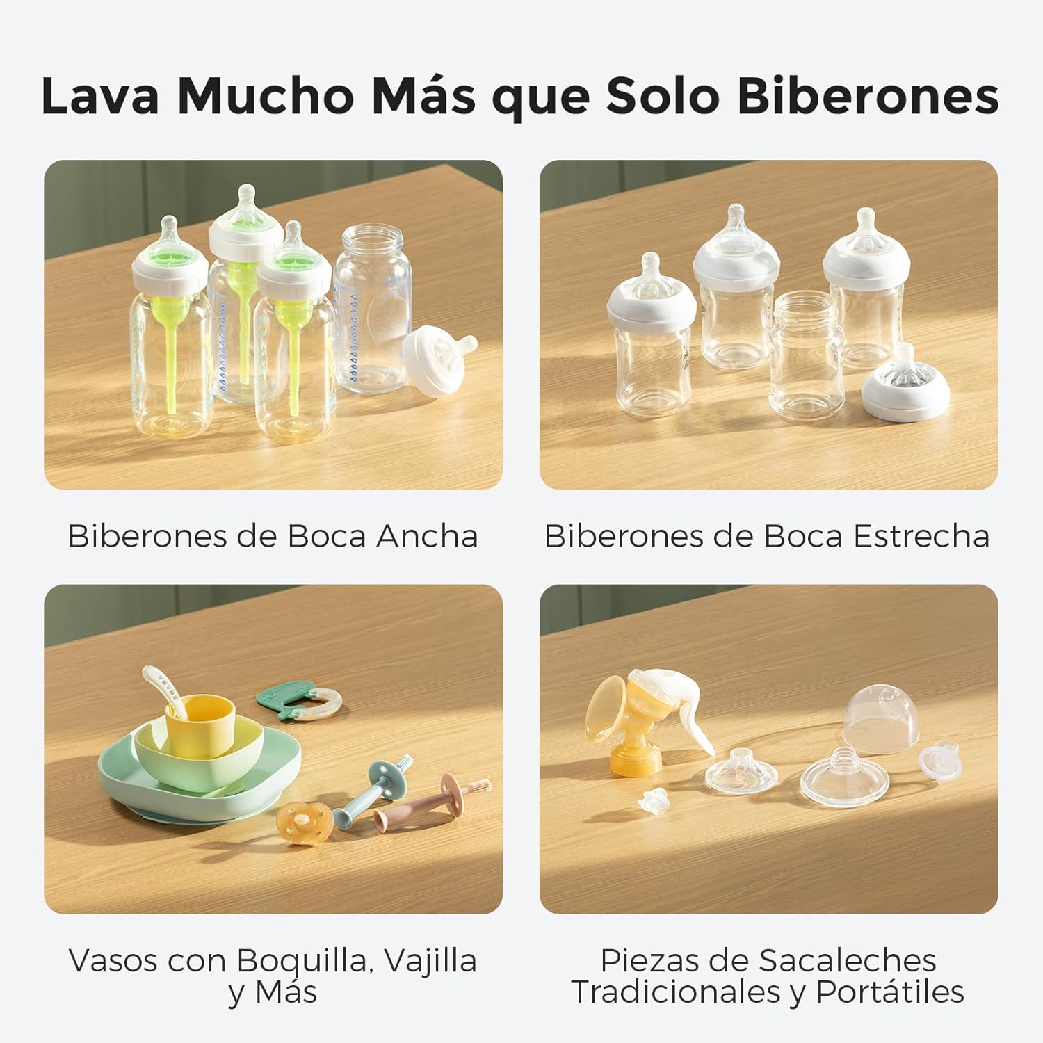 MOMCOZY ESTERILIZADOR Y LAVAD.BIBERON BS003 UNICO BLANCO