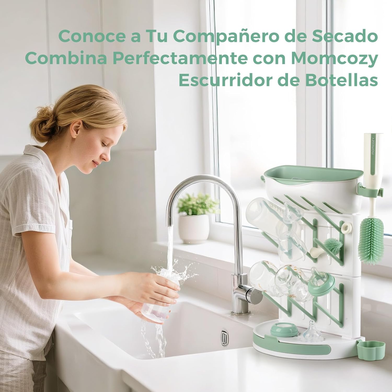 MOMCOZY JGO.CEPILLOS LIMP-BIB.PRESION LS002 UNICO VERDE