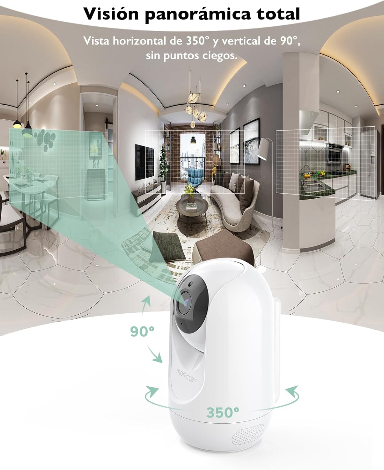 MOMCOZY VIGILABEBES INTELIGENTE BM01 UNICO BLANCO