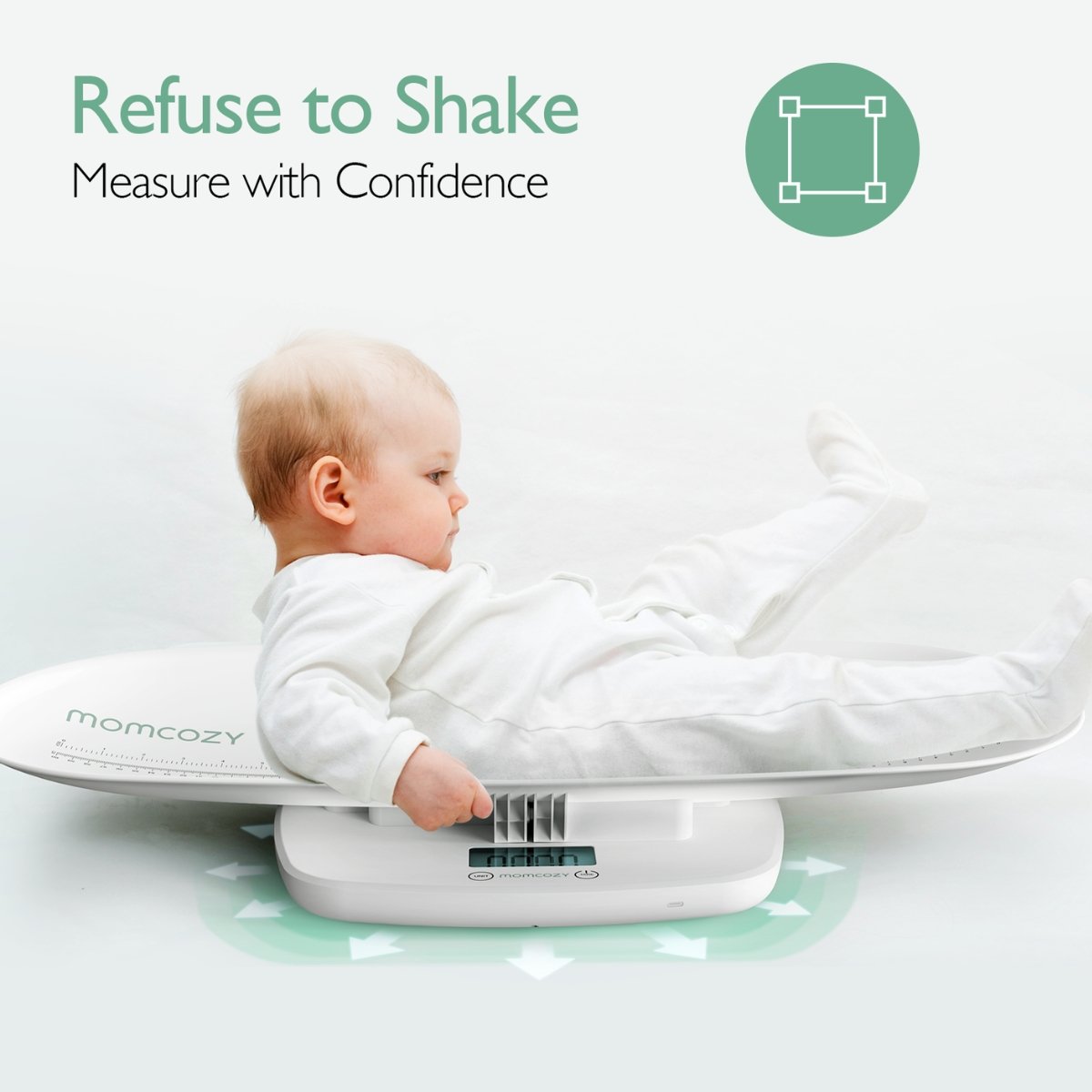 MOMCOZY BASCULA PARA BEBES AZ01 UNICO BLANCO
