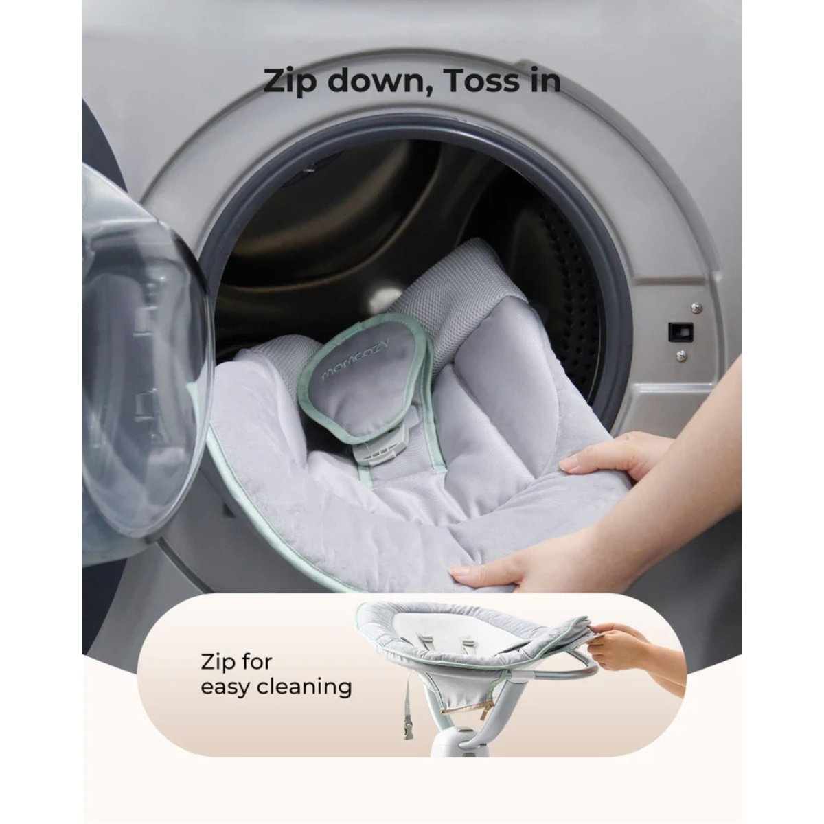 MOMCOZY COLUMPIO ELECTRICO MOV.3D AW001 UNICO GRIS