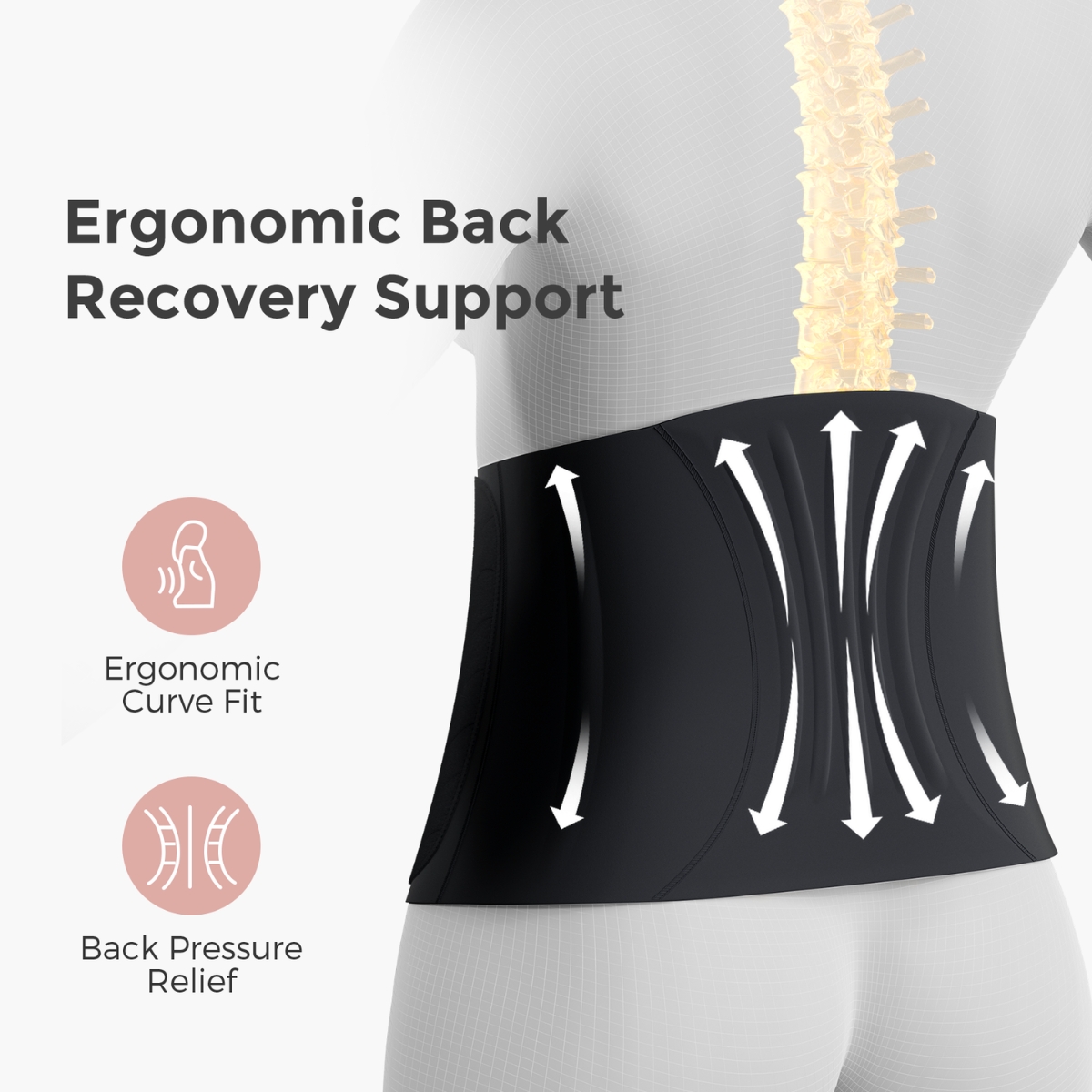 MOMCOZY FAJA PEQ. MATERNIDAD POSTPARTO RB001 TALLA-XL NEGRO