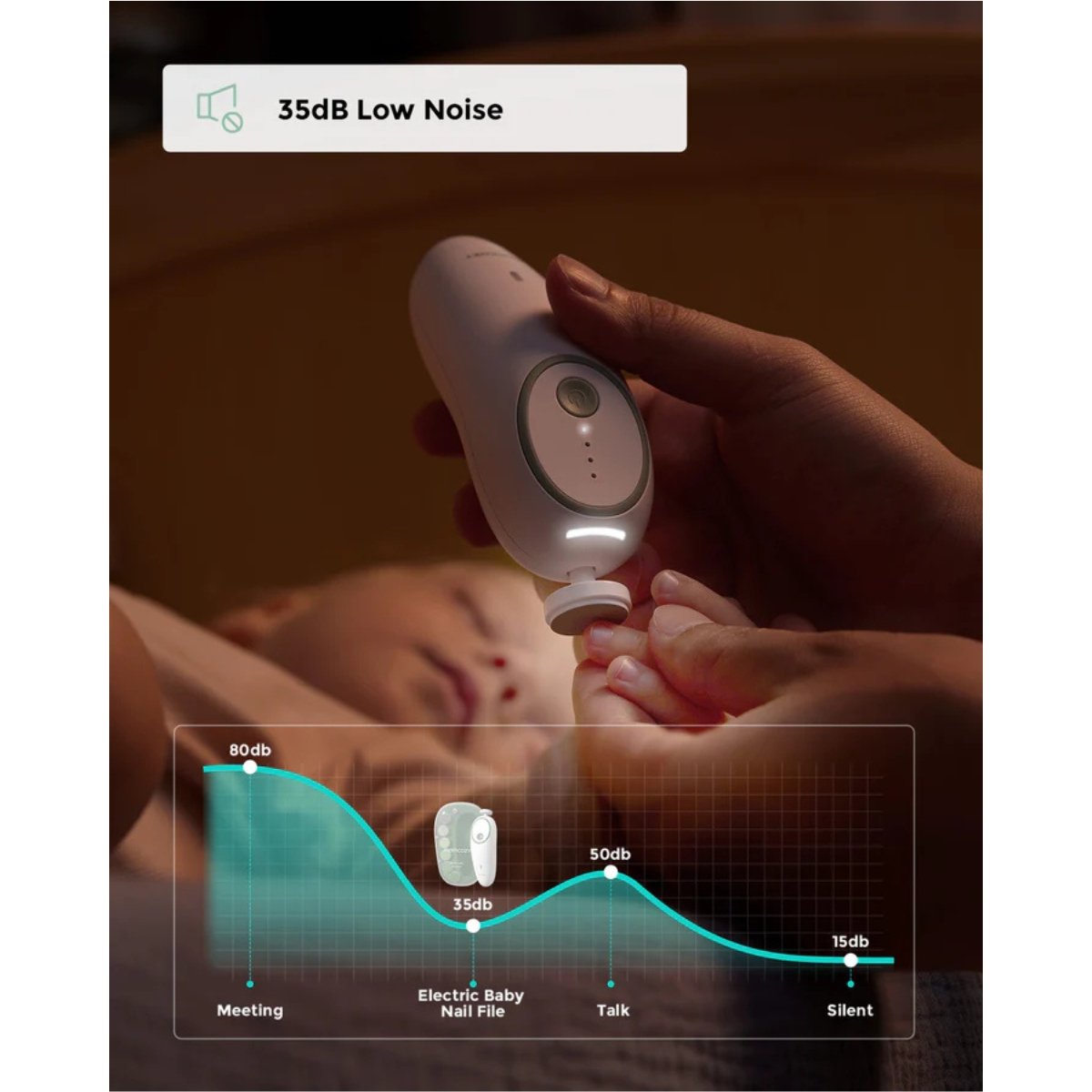 MOMCOZY LIMA ELECTRICA UÑAS BEBE NC02 UNICO VERDE