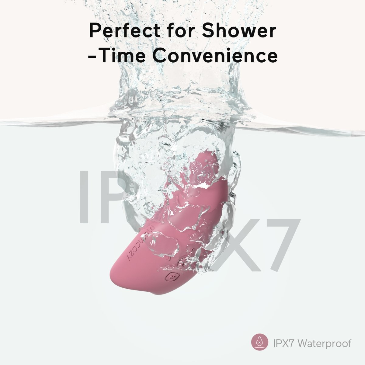 MOMCOZY MASAJEADOR LACT.CALOR+VIBRA LM008 UNICO GRANATE