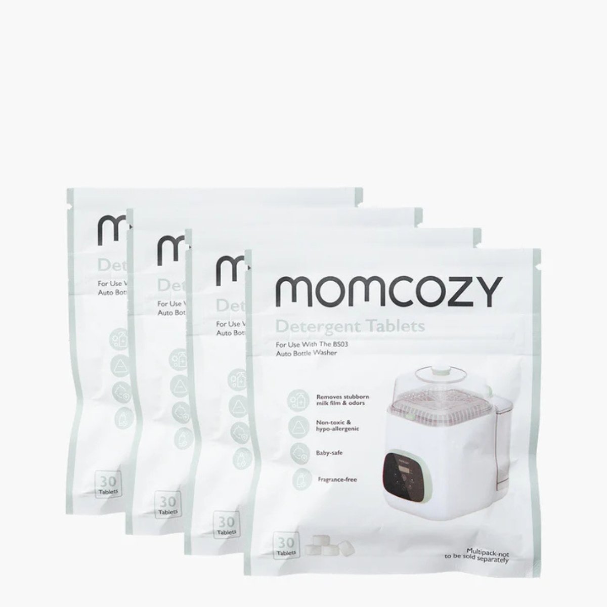 MOMCOZY PASTILLAS DETERGENTE ESTERILIZ TA001 120 UDS. BLANCO