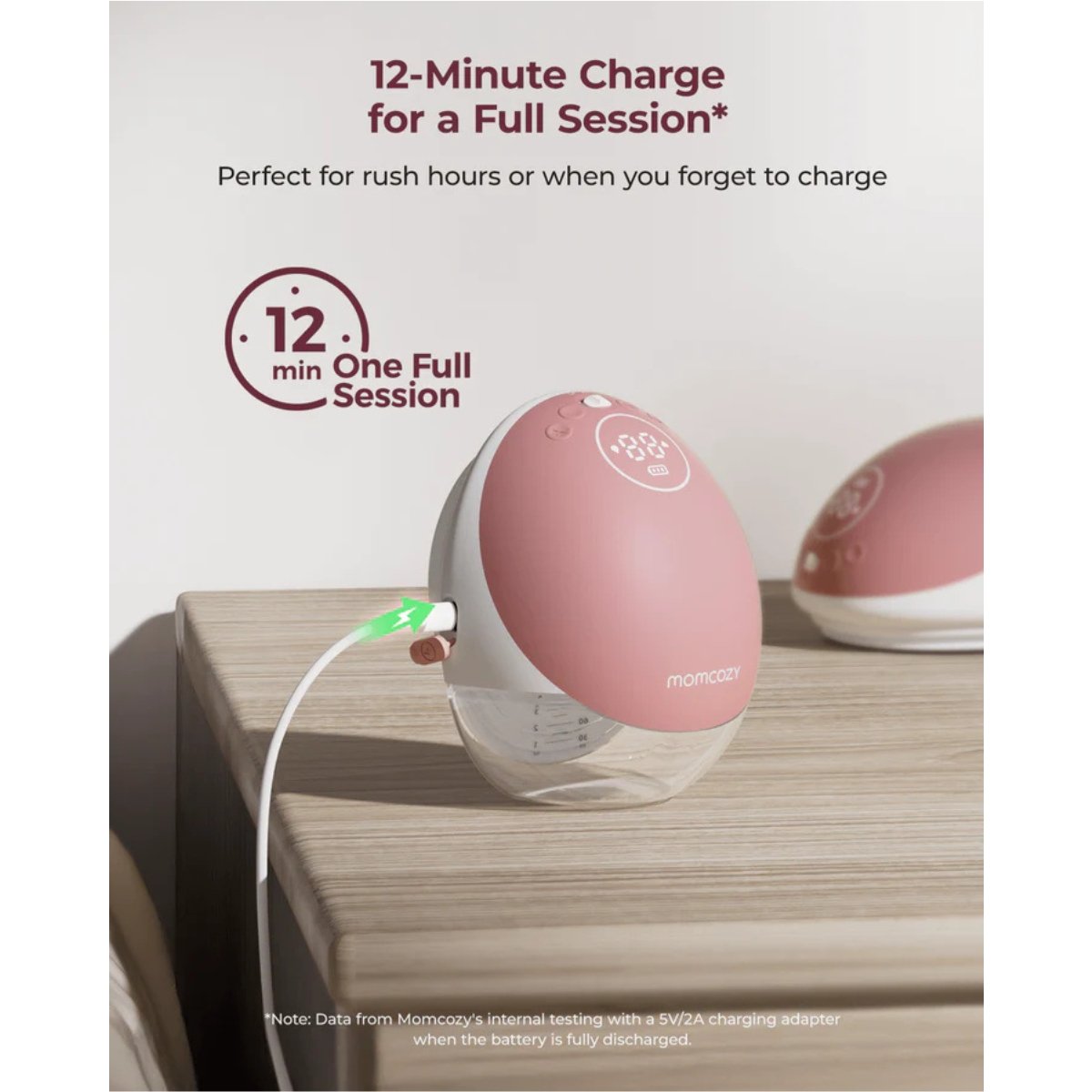 MOMCOZY SACALECHES INDIVIDUAL PORTATIL M9 UNICO GRANATE