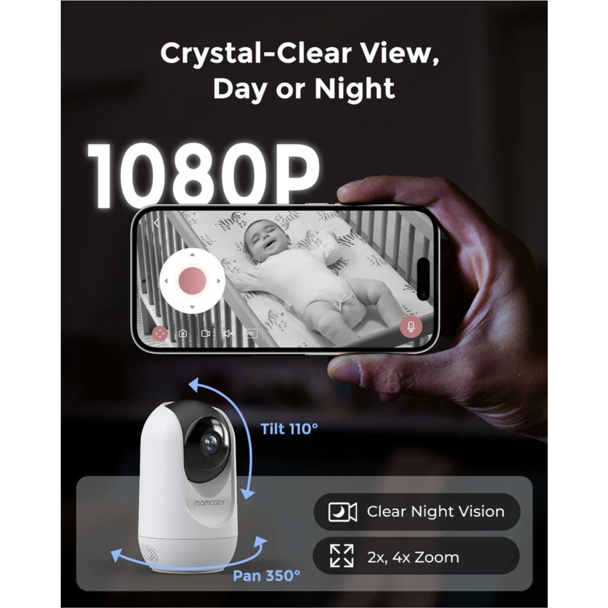 MOMCOZY VIGILABEBES INTELIGENTE BM04 UNICO BLANCO