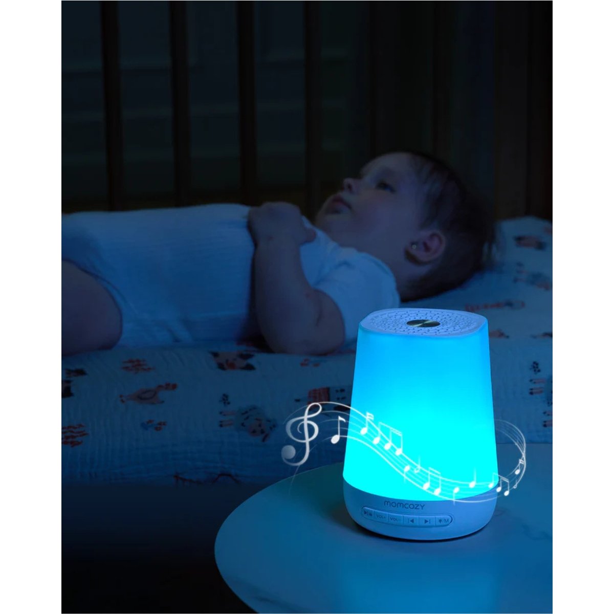 MOMCOZY MAQUINA SONIDO BLANCO WN002 UNICO BLANCO