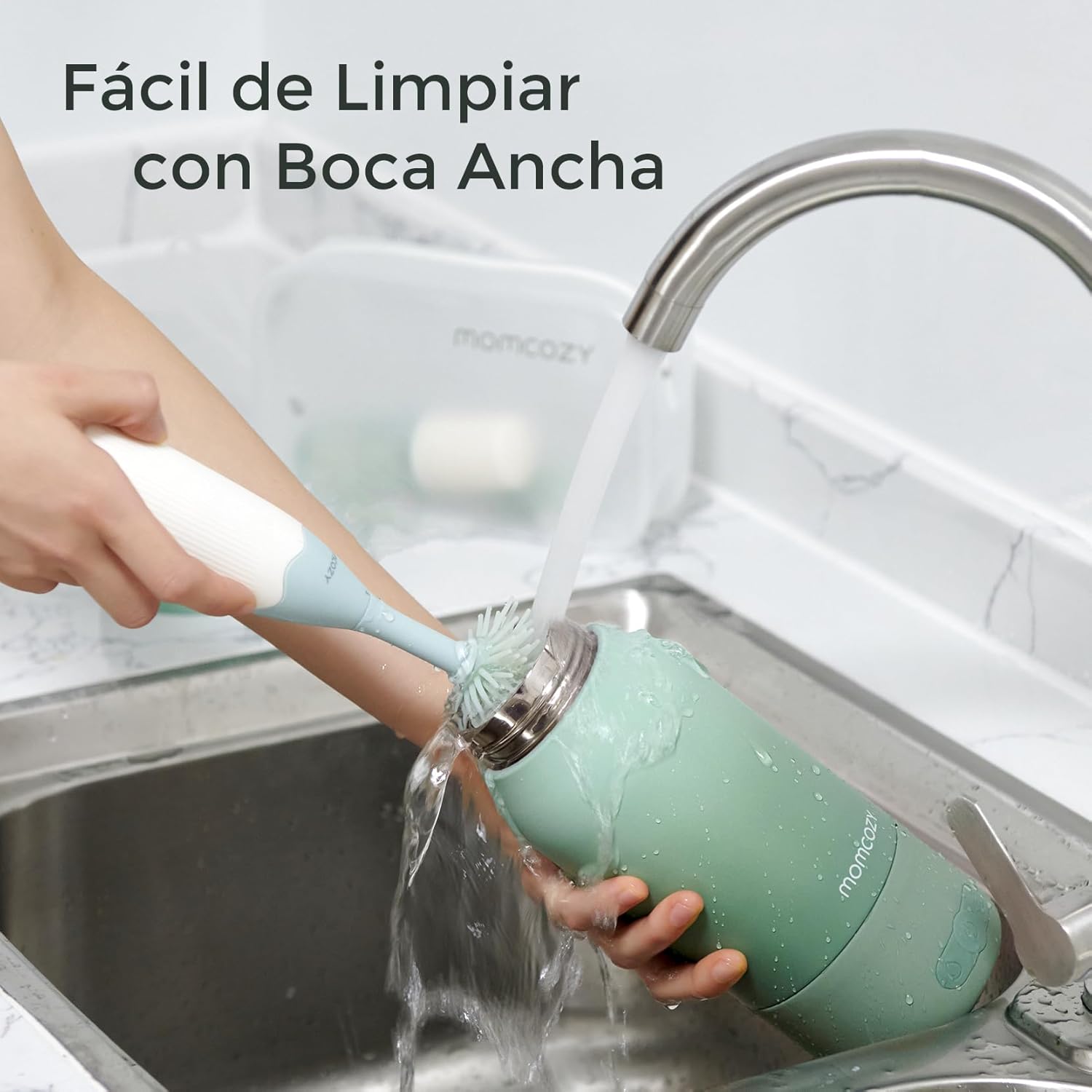 MOMCOZY CALIENTABIB.PORTAT.SIN CABLE MW005 UNICO VERDE