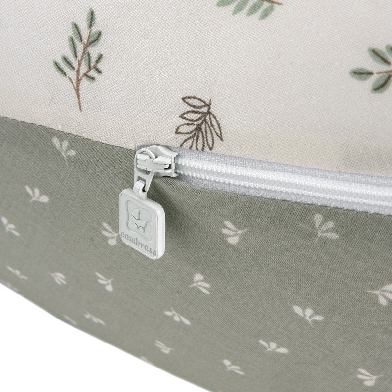 ALMOHADA DE LACTANCIA LUNA 80X185X16CM CALMA VERDE