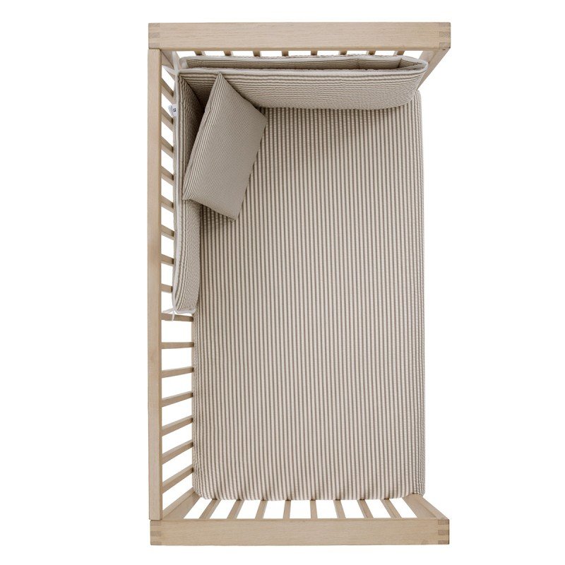 COLCHA+PROTECTOR CUNA 60 60X120X3CM DERBY BEIGE