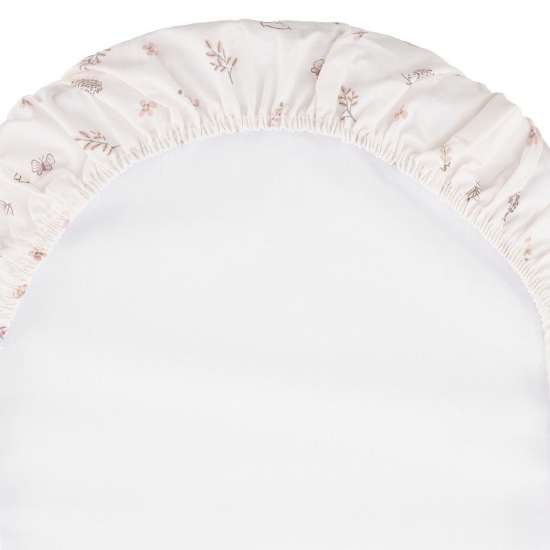 SABANA BAJERA CAPAZO PACK 2 UD. 35x80x7 CM CALMA ROSA