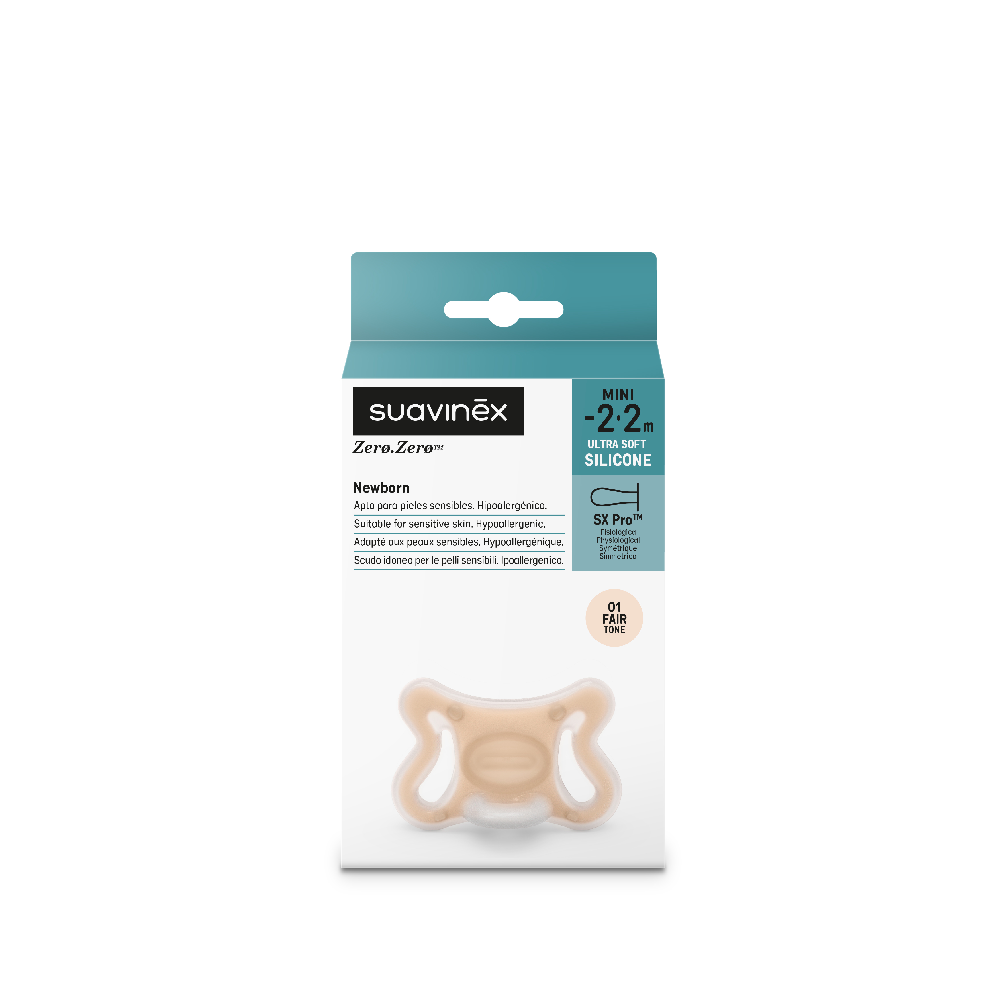 CHUPETE ZERO ZERO SILICONA -2M/2M
