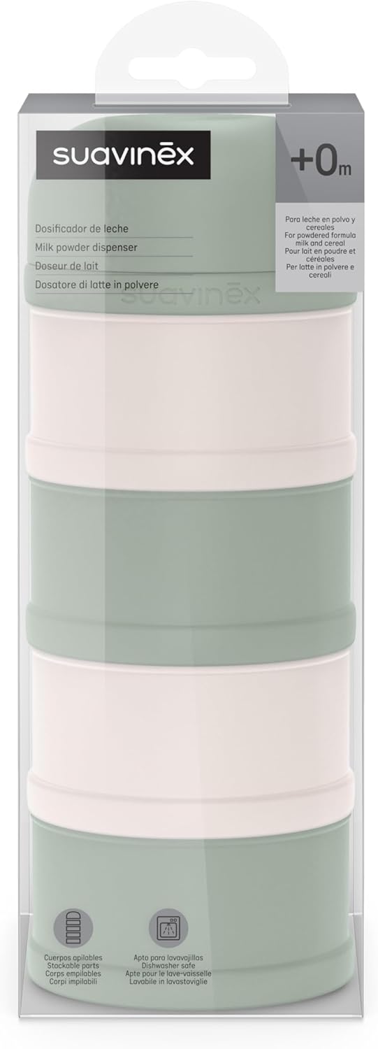 DOSIFICADOR DE LECHE EN POLVO VERDE