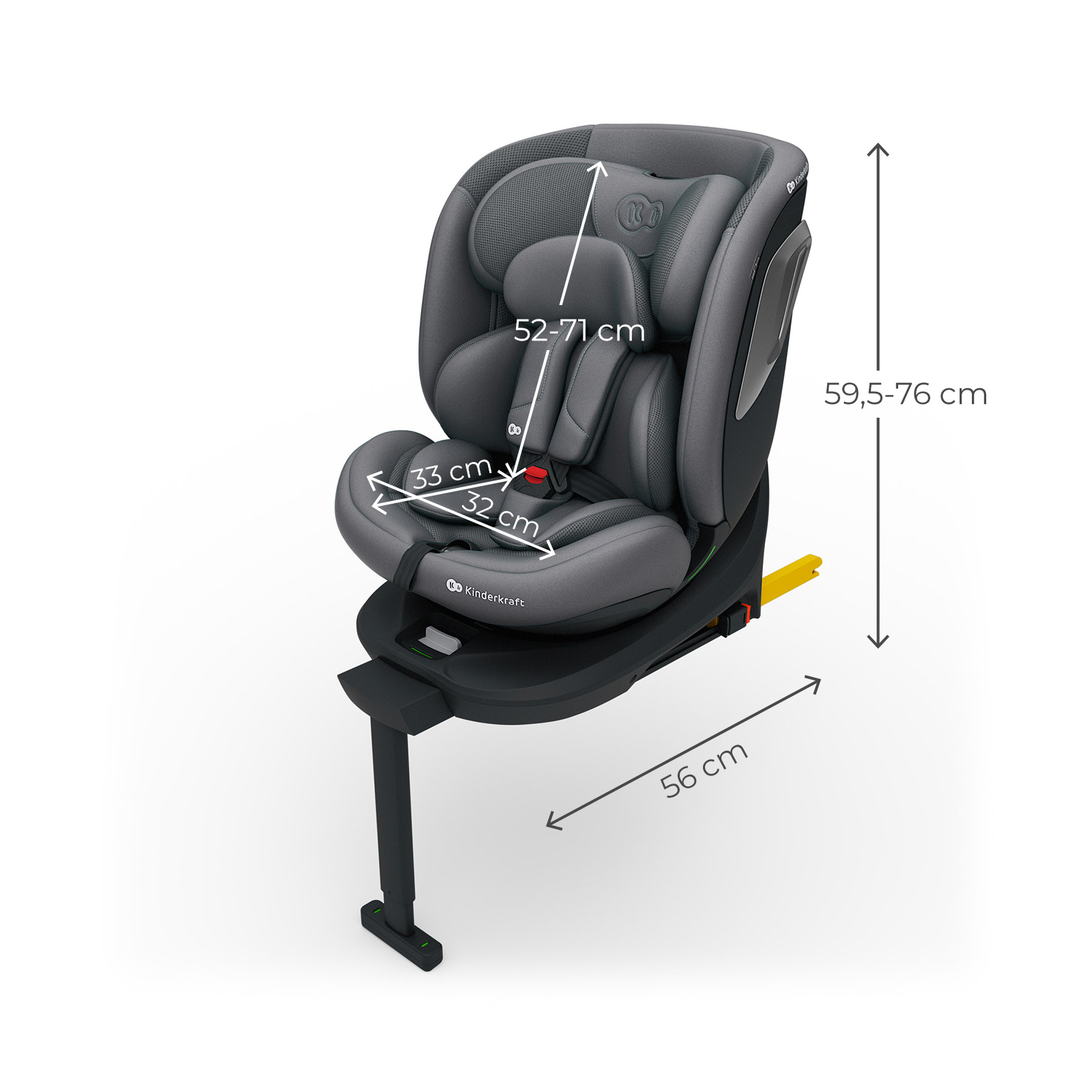 AUTOSILLA I-360 2 PLUS Grey