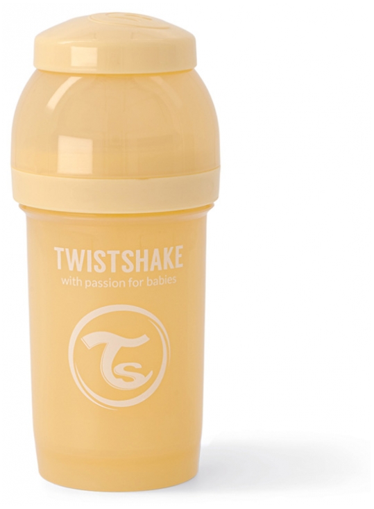 TWISTSHAKE BIBERON 180ML CARAMEL BEIGE