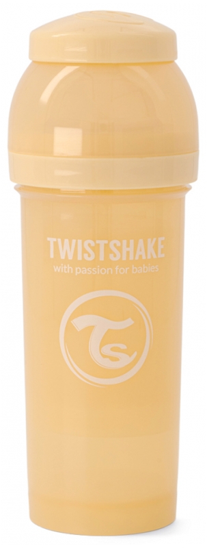 TWISTSHAKE BIBERON +2M 260ML CARAMEL BEIGE