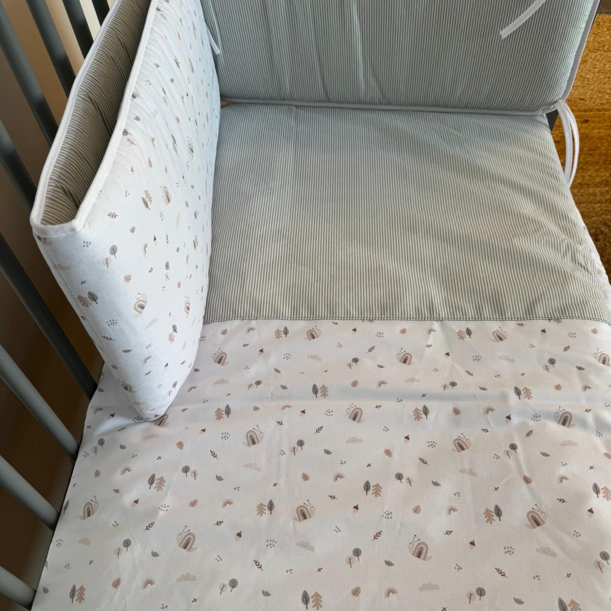 COLCHA+PROTECTOR ESSENTIAL GREENY VERDE