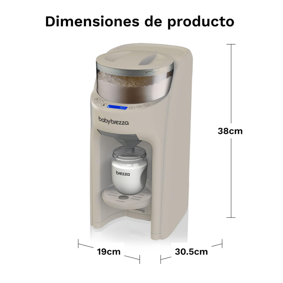 BABYBREZZA FORMULA PRO ADVANCED PREPARADOR AUTOMATICO DE BIBERONES OATMEAL