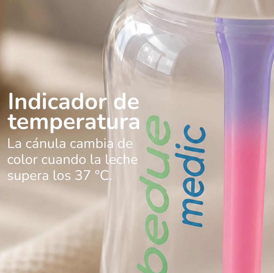 PACK BEBEDUE NEWBORN - 2 BIBERONES 160ML+2 BIBERONES 260ML+2 TETINAS FLUJO RAPIDO