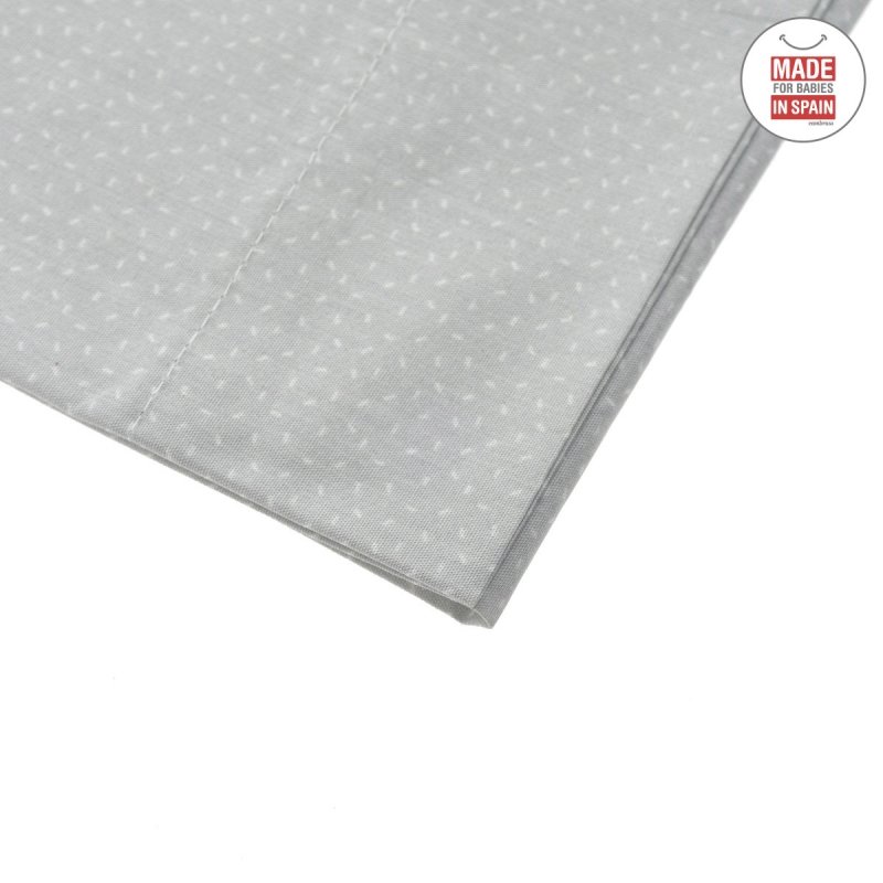 SABANA CAPAZO 3 PCS 80X120X1 CM SKY GRIS