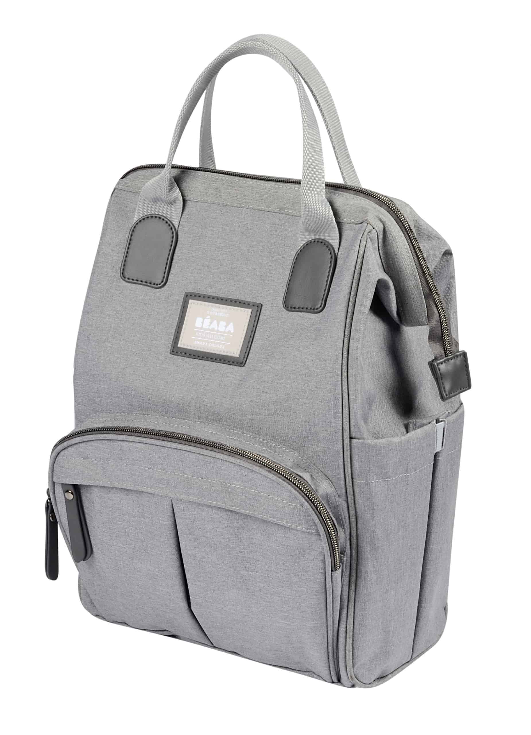 MOCHILA MATERNAL WELLINGTON GRIS