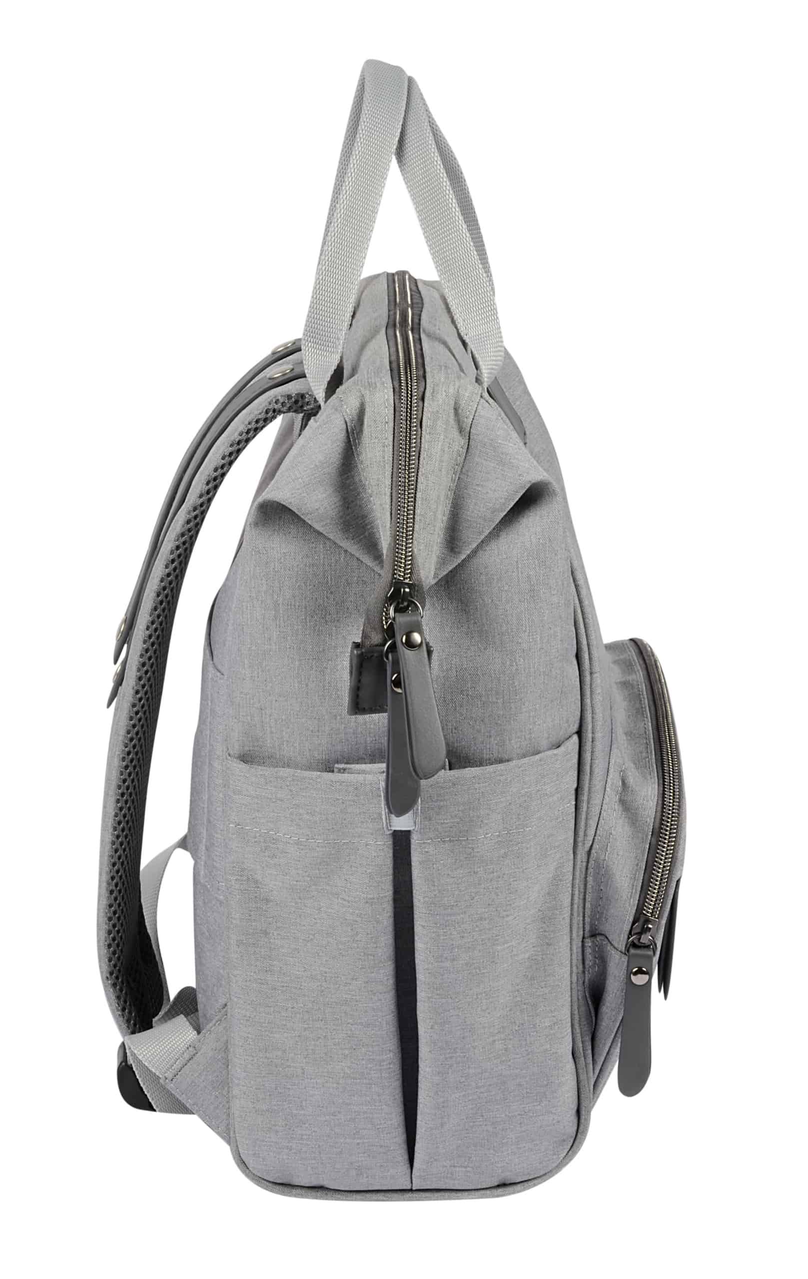 MOCHILA MATERNAL WELLINGTON GRIS