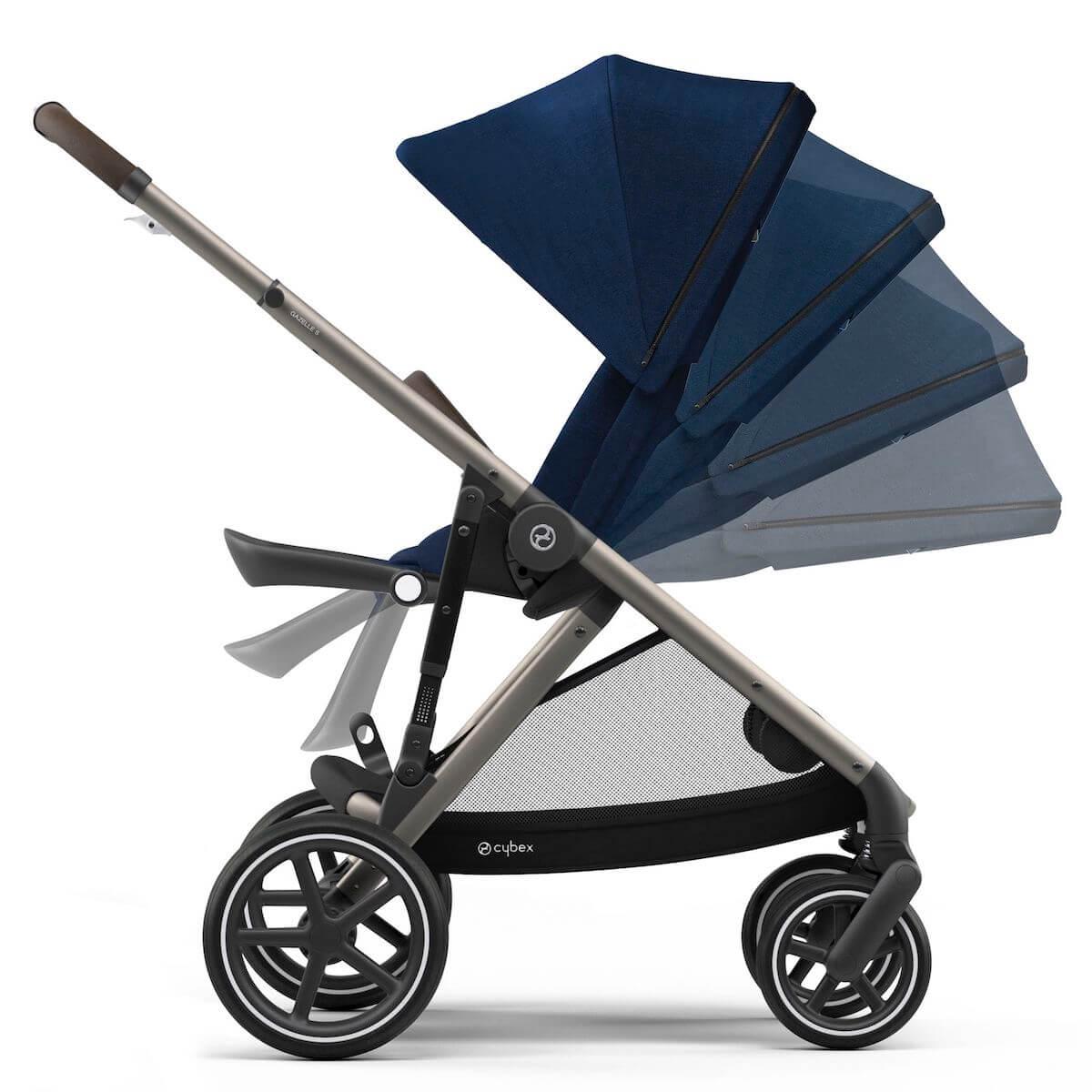 CYBEX GAZELLE S SILLA TAUPE NAVY BLUE