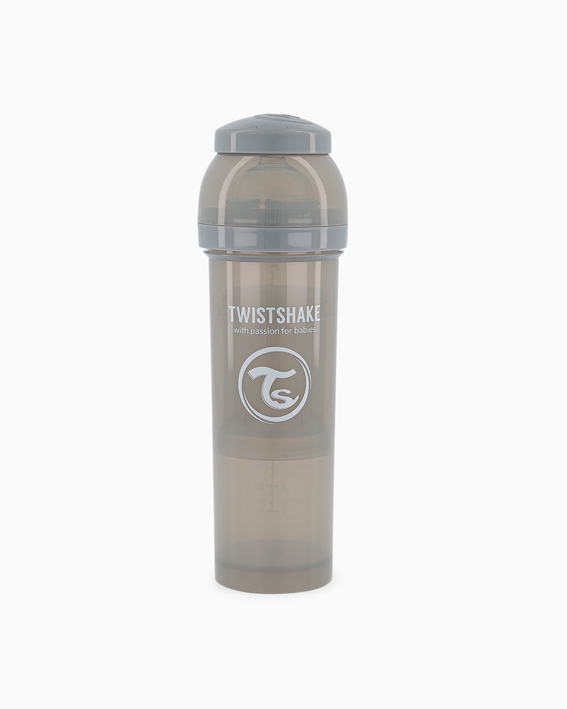 TWISTSHAKE BIBERON 330ML PASTEL GRIS