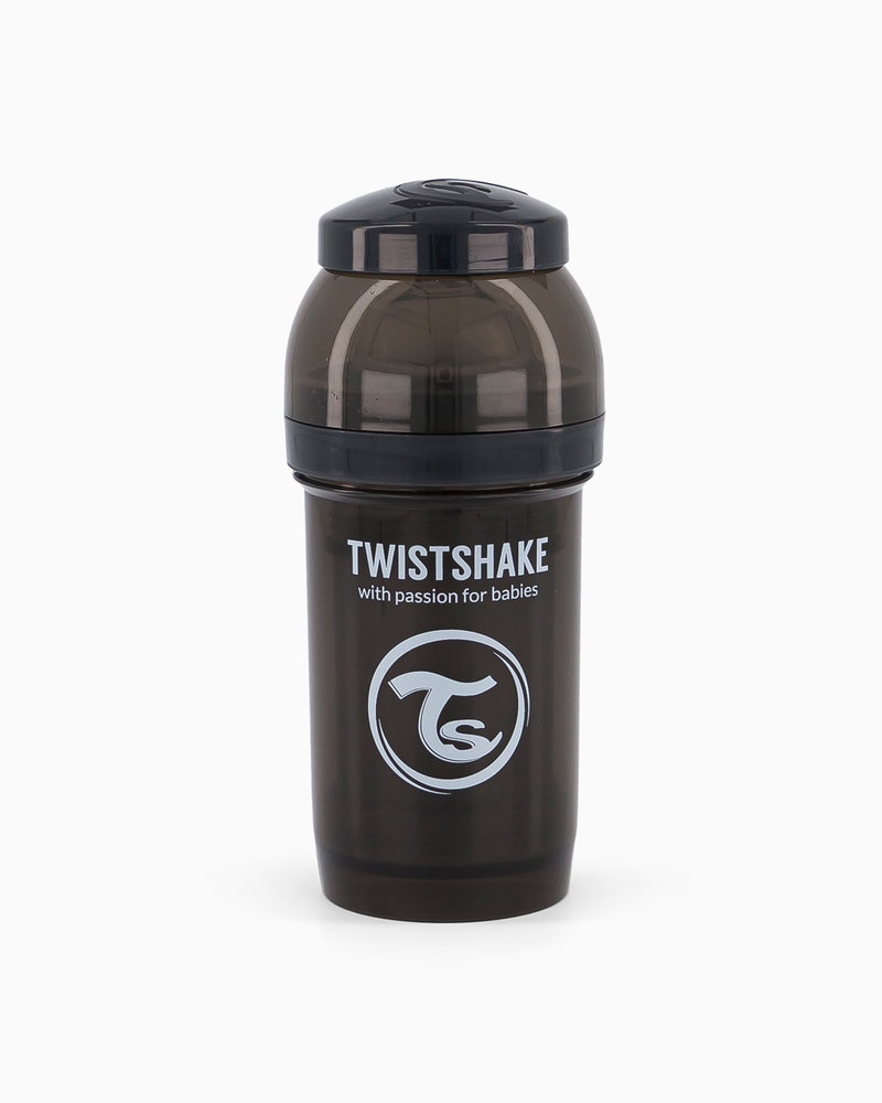 TWISTSHAKE BIBERON ANTICOL.180ML NEGRO