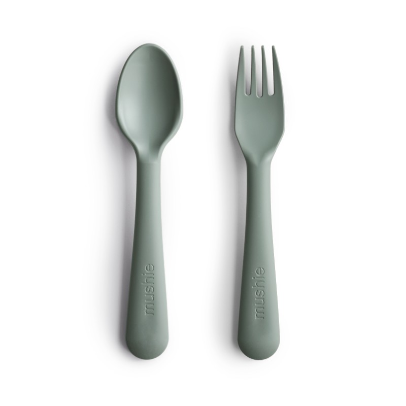 PACK TENEDOR Y CUCHARA SOLID SAGE