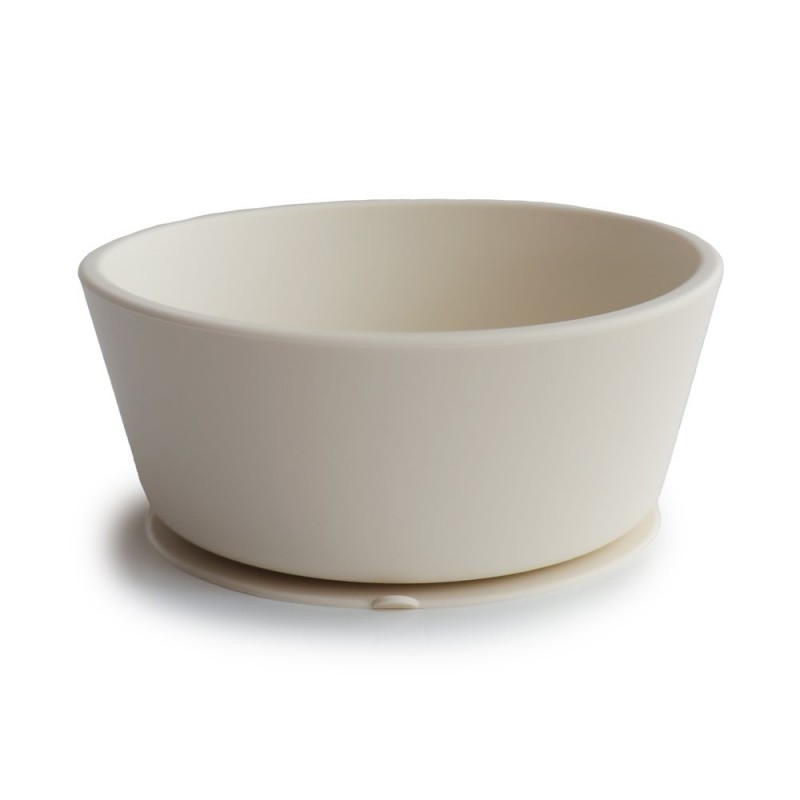 Bol con Ventosa SOLID Ivory