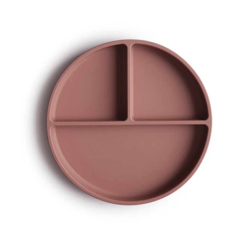 Plato Ventosa-Compartimentos SOLID Cloudy Mauve