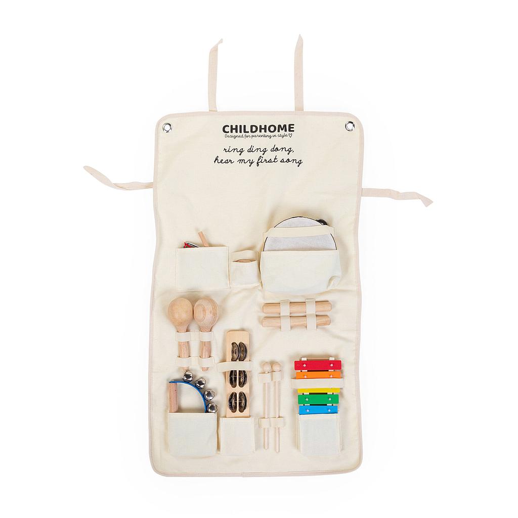 SET DE 8 INSTRUMENTOS+ORGANIZADOR MONTESSORI