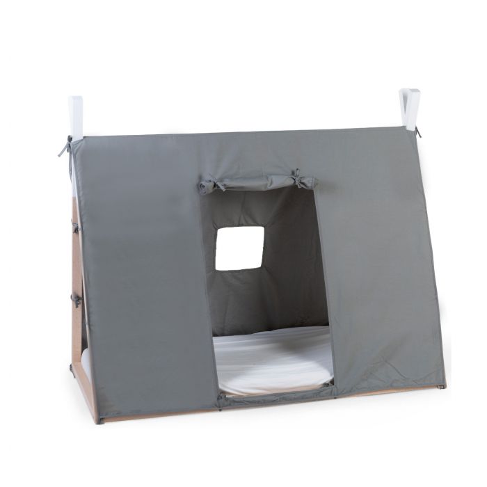 FUNDA PARA CAMA TIPI 200X90 GRIS