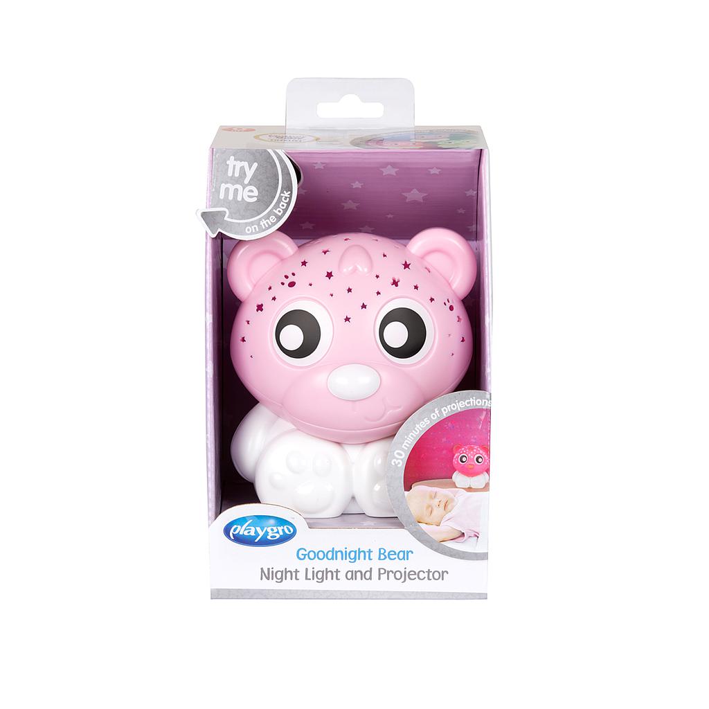 OSITA BUENAS NOCHES MUSICAL PROYECTOR BLANCO&amp;ROSA