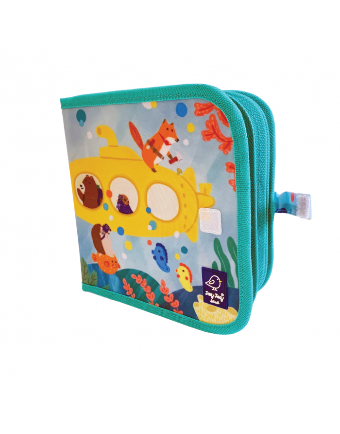 LIBRO PIZARRA JAQ JAQ FRIENDS HELLO WORLD OCEAN